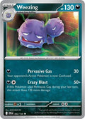 2025 Pokemon: SV09: Journey Together (JTG) - Weezing (#092/159, Uncommon)