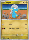 2025 Pokemon: SV09: Journey Together (JTG) - Bagon (#112/159, Common) (, Near Mint)
