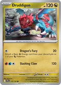2025 Pokemon: SV09: Journey Together (JTG) - Druddigon (#115/159, Common) (, Near Mint)