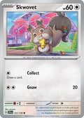 2025 Pokemon: SV09: Journey Together (JTG) - Skwovet (#131/159, Common) (, Near Mint)