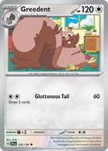 2025 Pokemon: SV09: Journey Together (JTG) - Greedent (#132/159, Uncommon) (, Lightly Played)