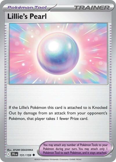 2025 Pokemon: SV09: Journey Together (JTG) - Lillies Pearl (#151/159, Uncommon)