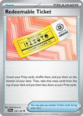 2025 Pokemon: SV09: Journey Together (JTG) - Redeemable Ticket (#156/159, Uncommon) (, Near Mint)