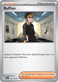 2025 Pokemon: SV09: Journey Together (JTG) - Ruffian 157 159 (#157/159, Uncommon) (, Near Mint)
