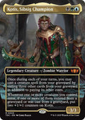 2025 Magic: The Gathering: Commander: Tarkir: Dragonstorm (TDC) - Kotis Sibsig Champion Borderless (#5, Mythic Rare) (Foil, Near Mint)