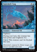 2025 Magic: The Gathering: Tarkir: Dragonstorm (TDM) - Snowmelt Stag (#57, Common) (, Near Mint)