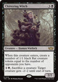 2025 Magic: The Gathering: Commander: Tarkir: Dragonstorm (TDC) - Chittering Witch (#175, Rare) (, Near Mint)