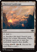 2025 Magic: The Gathering: Commander: Tarkir: Dragonstorm (TDC) - Shattered Landscape (#390, Common) (, Near Mint)