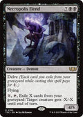 2025 Magic: The Gathering: Commander: Tarkir: Dragonstorm (TDC) - Necropolis Fiend (#190, Rare) (, Near Mint)