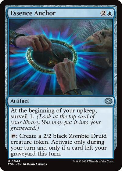 2025 Magic: The Gathering: Tarkir: Dragonstorm (TDM) - Essence Anchor (#44, Uncommon) (, Near Mint)