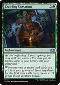 2025 Magic: The Gathering: Commander: Tarkir: Dragonstorm (TDC) - Crawling Sensation (#252, Uncommon) (, Near Mint)