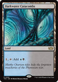 2025 Magic: The Gathering: Commander: Tarkir: Dragonstorm (TDC) - Darkwater Catacombs (#355, Rare) (, Near Mint)