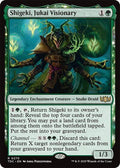 2025 Magic: The Gathering: Commander: Tarkir: Dragonstorm (TDC) - Shigeki Jukai Visionary (#270, Rare) (, Near Mint)