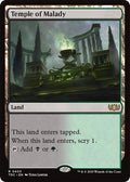 2025 Magic: The Gathering: Commander: Tarkir: Dragonstorm (TDC) - Temple of Malady (#403, Rare) (, Near Mint)