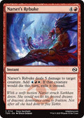 2025 Magic: The Gathering: Tarkir: Dragonstorm (TDM) - Narsets Rebuke (#114, Common) (, Near Mint)