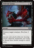 2025 Magic: The Gathering: Commander: Tarkir: Dragonstorm (TDC) - Infernal Grasp (#182, Uncommon) (, Near Mint)