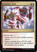 2025 Magic: The Gathering: Tarkir: Dragonstorm (TDM) - Frontline Rush (#186, Uncommon) (, Near Mint)