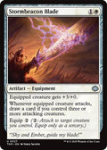 2025 Magic: The Gathering: Tarkir: Dragonstorm (TDM) - Stormbeacon Blade (#27, Uncommon) (, Near Mint)