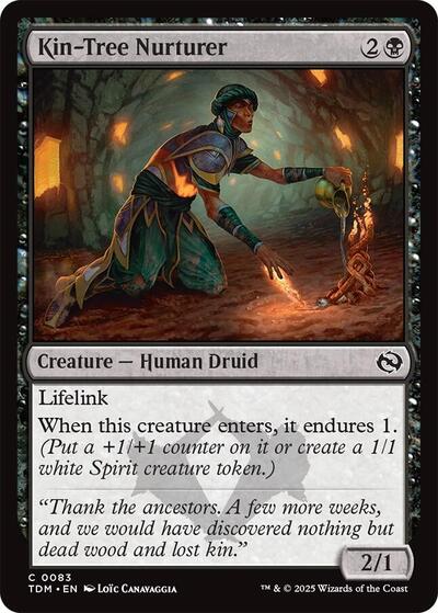 2025 Magic: The Gathering: Tarkir: Dragonstorm (TDM) - Kin Tree Nurturer (#83, Common) (, Near Mint)