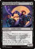 2025 Magic: The Gathering: Tarkir: Dragonstorm (TDM) - Nightblade Brigade (#85, Common) (, Near Mint)