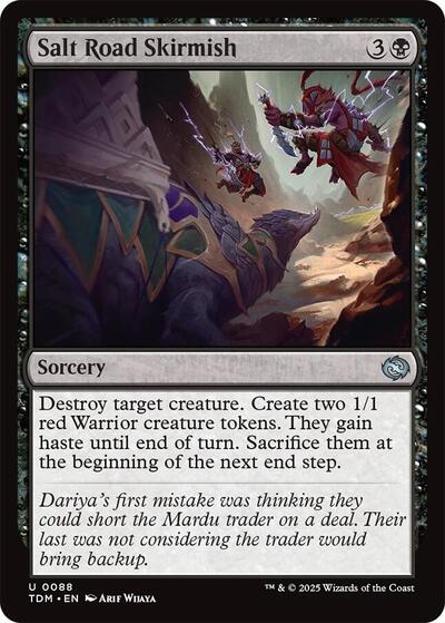 2025 Magic: The Gathering: Tarkir: Dragonstorm (TDM) - Salt Road Skirmish (#88, Uncommon) (, Near Mint)