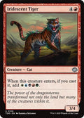 2025 Magic: The Gathering: Tarkir: Dragonstorm (TDM) - Iridescent Tiger (#109, Uncommon) (, Near Mint)