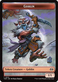 2025 Magic: The Gathering: Tarkir: Dragonstorm (TDM) - Goblin Soldier 0004 Double Sided Token (#12 // 4, T) (, Near Mint)