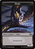 2025 Magic: The Gathering: Commander: Tarkir: Dragonstorm (TDC) - Snake Myr Double Sided Token (#10 // 30, T) (, Near Mint)