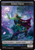 2025 Magic: The Gathering: Tarkir: Dragonstorm (TDM) - Zombie Druid Treasure Double Sided Token (#10 // 16, T) (, Near Mint)