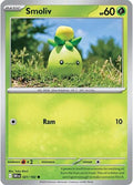 2025 Pokemon: SV10: Destined Rivals (DRI) - Smoliv (#021/182, Common) (, Near Mint)