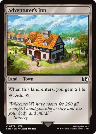 2025 Magic: The Gathering: FINAL FANTASY (FIN) - Adventurers Inn (#271, Common) (, Near Mint)