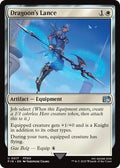 2025 Magic: The Gathering: FINAL FANTASY (FIN) - Dragoons Lance (#17, Uncommon) (, Near Mint)