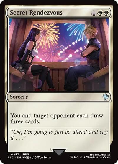 2025 Magic: The Gathering: Commander: FINAL FANTASY (FIC) - Secret Rendezvous 0253 (#253, Uncommon) (, Near Mint)