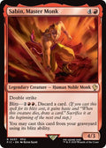 2025 Magic: The Gathering: Commander: FINAL FANTASY (FIC) - Sabin Master Monk (#57, Rare) (, Near Mint)