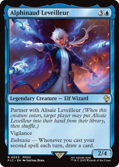 2025 Magic: The Gathering: Commander: FINAL FANTASY (FIC) - Alphinaud Leveilleur (#33, Rare) (, Near Mint)