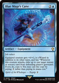 2025 Magic: The Gathering: Commander: FINAL FANTASY (FIC) - Blue Mages Cane (#35, Rare) (, Near Mint)