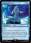 2025 Magic: The Gathering: Commander: FINAL FANTASY (FIC) - Observed Stasis (#40, Rare) (, Near Mint)