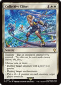 2025 Magic: The Gathering: Commander: FINAL FANTASY (FIC) - Collective Effort (#237, Rare) (, Near Mint)