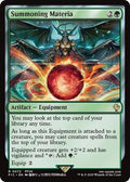 2025 Magic: The Gathering: Commander: FINAL FANTASY (FIC) - Summoning Materia (#72, Rare) (, Near Mint)