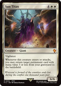 2025 Magic: The Gathering: Commander: FINAL FANTASY (FIC) - Sun Titan (#254, Mythic Rare) (, Near Mint)