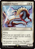2025 Magic: The Gathering: Commander: FINAL FANTASY (FIC) - Sunscorch Regent (#255, Rare) (, Near Mint)