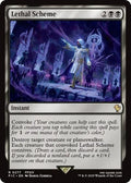 2025 Magic: The Gathering: Commander: FINAL FANTASY (FIC) - Lethal Scheme (#277, Rare) (, Near Mint)