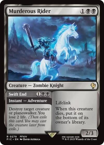 2025 Magic: The Gathering: Commander: FINAL FANTASY (FIC) - Murderous Rider (#279, Rare) (, Near Mint)