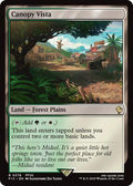 2025 Magic: The Gathering: Commander: FINAL FANTASY (FIC) - Canopy Vista (#378, Rare) (, Near Mint)