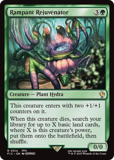 2025 Magic: The Gathering: Commander: FINAL FANTASY (FIC) - Rampant Rejuvenator (#314, Rare) (, Near Mint)