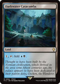 2025 Magic: The Gathering: Commander: FINAL FANTASY (FIC) - Darkwater Catacombs (#384, Rare) (, Near Mint)