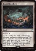 2025 Magic: The Gathering: Commander: FINAL FANTASY (FIC) - Demolition Field (#385, Uncommon) (, Near Mint)