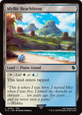 2025 Magic: The Gathering: Commander: FINAL FANTASY (FIC) - Idyllic Beachfront (#404, Land) (, Near Mint)
