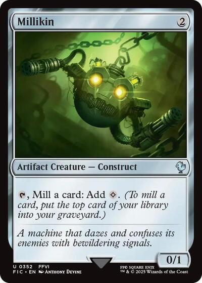 2025 Magic: The Gathering: Commander: FINAL FANTASY (FIC) - Millikin (#352, Uncommon) (, Near Mint)