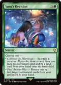 2025 Magic: The Gathering: Commander: FINAL FANTASY (FIC) - Yunas Decision (#74, Rare) (, Near Mint)
